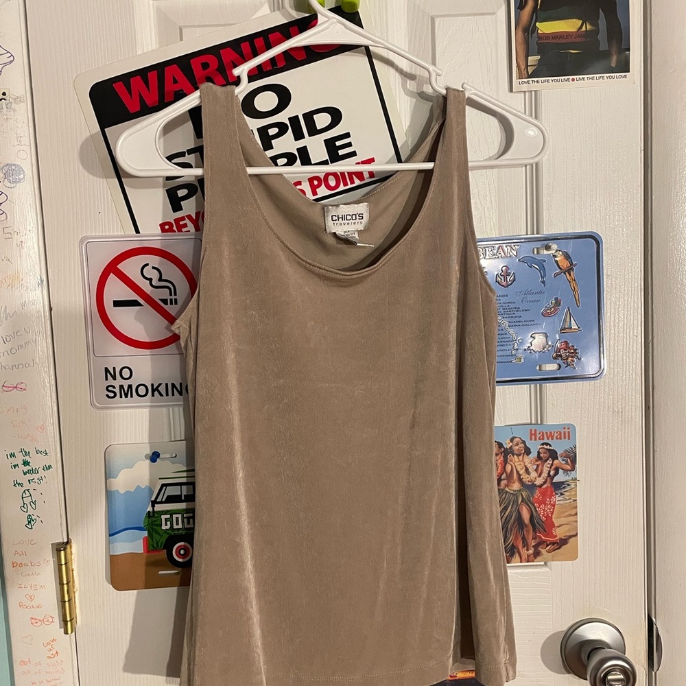 Chico's Beige Tank Top